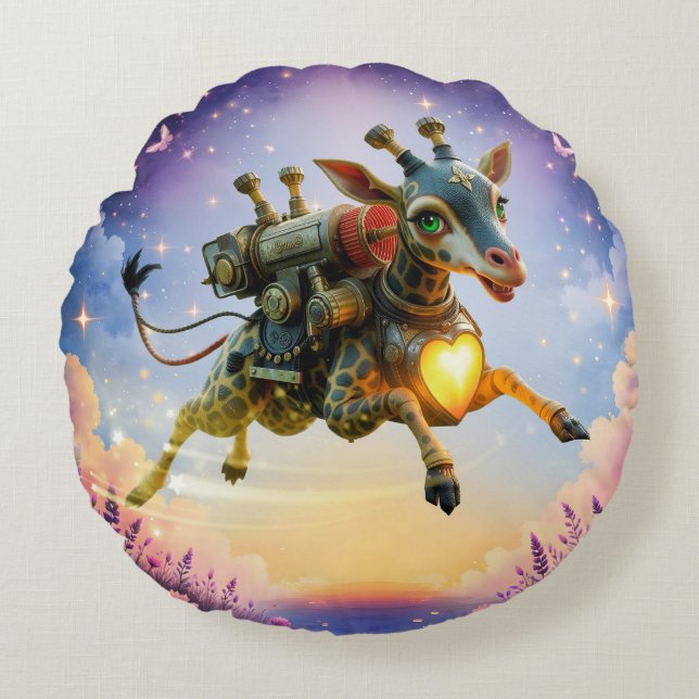 Heartlight Voyager of the Moonlit Skies.  Rund Kudde (Framsidan)
