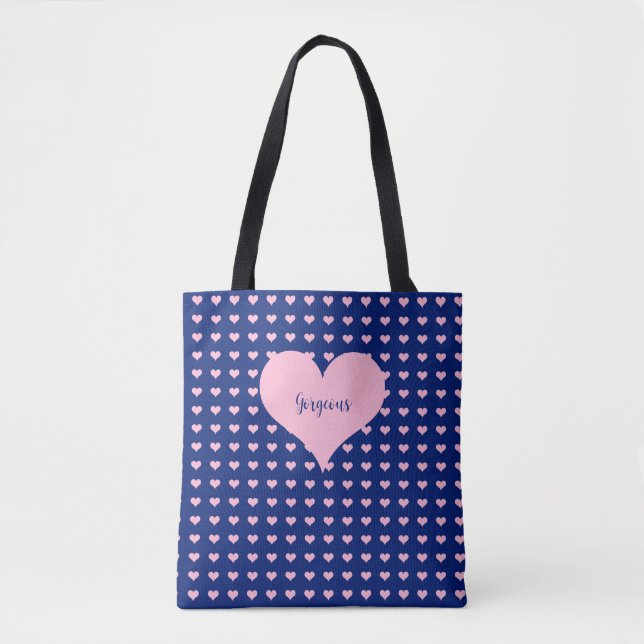 Heartlish Tote Tygkasse (Framsida)