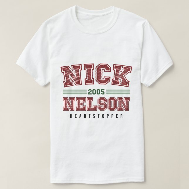 Heartpropp kit connor nick nelson t shirt (Design framsida)