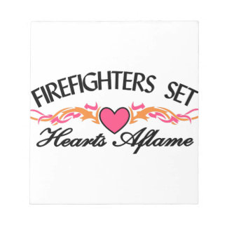 Hearts Aflame Anteckningsblock