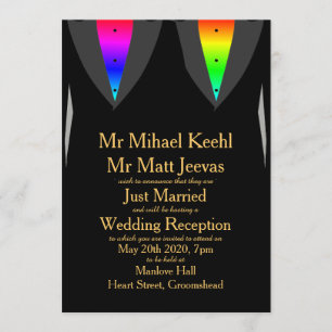 Hearts Aglow med inbjudan till Pride Gay Reception