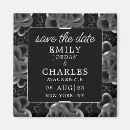 Hearts Aully Elegant bröllop Magnet