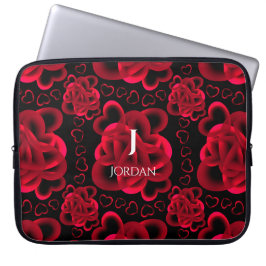 Hearts Aully Mönster Laptop Fodral