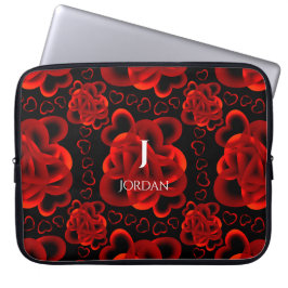 Hearts Aully Mönster Laptop Fodral