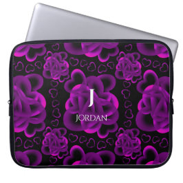 Hearts Aully Mönster Laptop Fodral