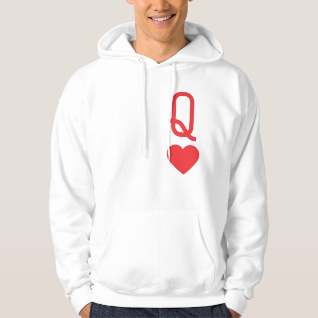 Hearts Basic Hooded Sweatshirt (Framsida)