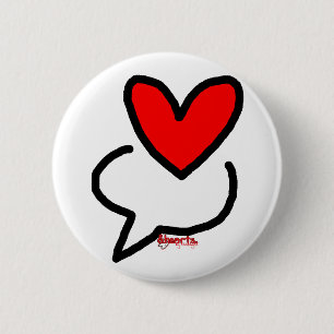 &hearts. Bubbla knäppas Knapp