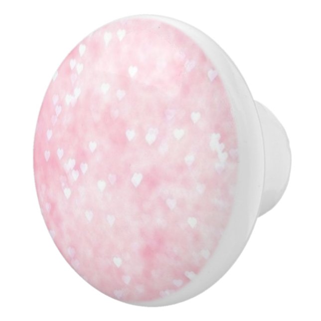 Hearts Ceramic Knob Knopp (Höger)