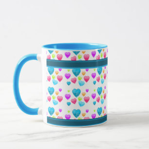 HEARTS COFFEE MUGG