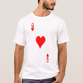 Hearts Costume Tshirt Halloween Deck of T Shirt