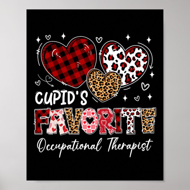 Hearts Cupid's Favorite Occupational Therapist Val Poster (Framsidan)
