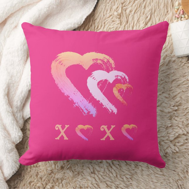 Hearts Dekorativ kudde (Filt)