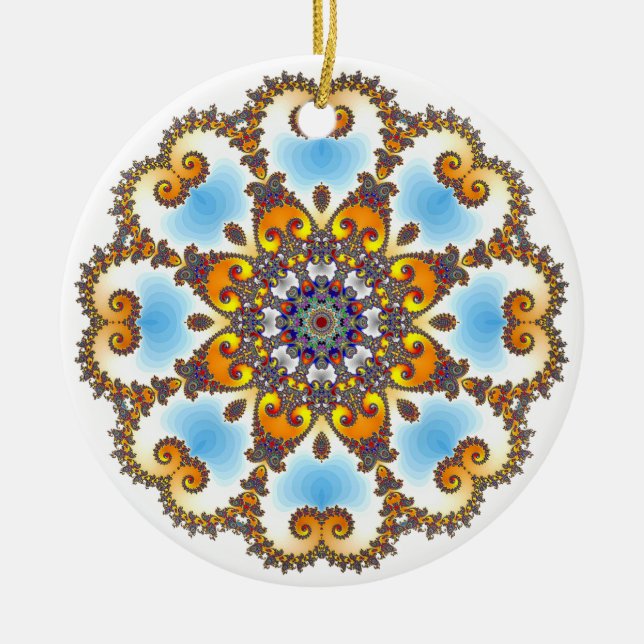 "Hearts' Desire" Julgransprydnad Keramik (Framsidan)