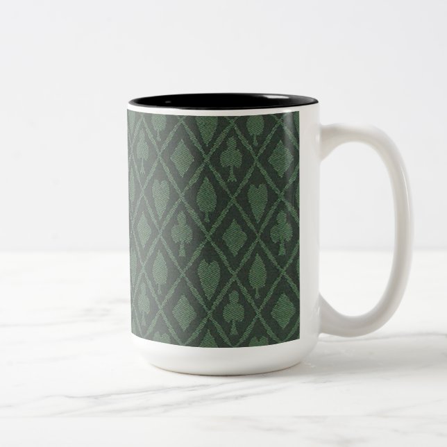 Hearts Diamonds Spades Klubb Mugg Mönster (Höger)