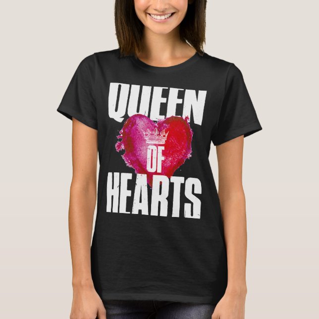 Hearts drottning 3 t shirt (Framsida)