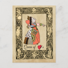 Hearts drottning , Alice's Äventyr i Wonderland Vykort