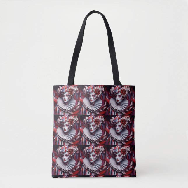 "Hearts drottning: Avant-Garde Tote Bag" Tygkasse (Framsida)