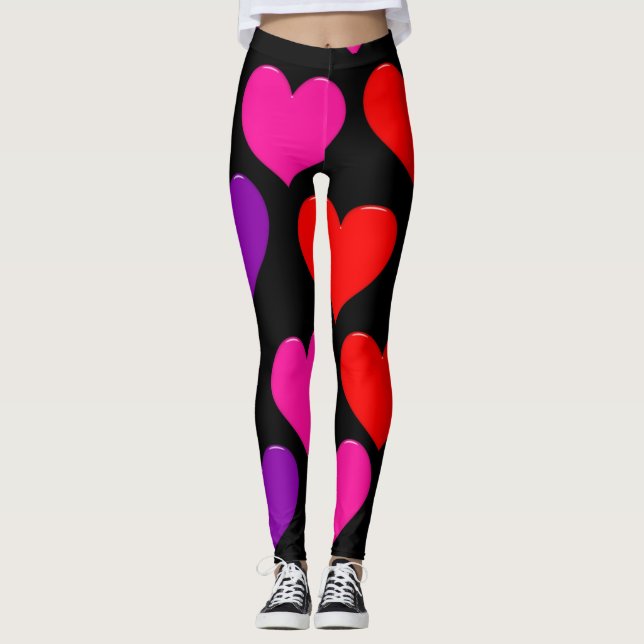 Hearts drottning leggings (Framsida)
