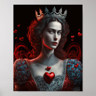 Hearts drottning, Poster