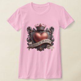 Hearts drottning t shirt