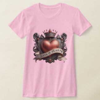 Hearts drottning t shirt