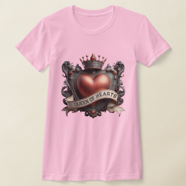 Hearts drottning t shirt (Laydown)