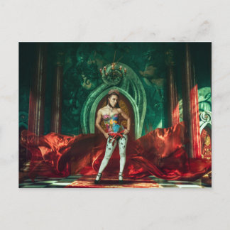 Hearts drottning vykort