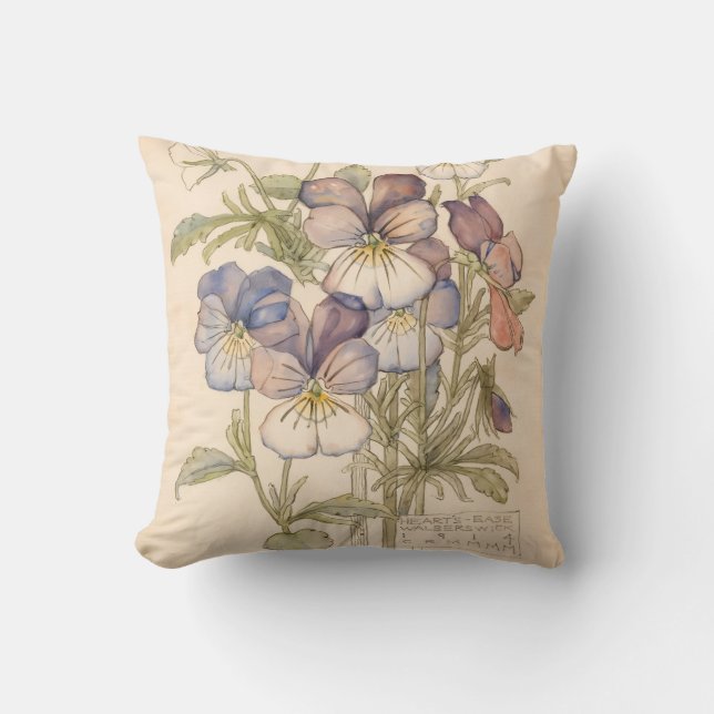 Heart's-Ease Walberswick av Charles Mackintosh Kudde (Framsida)