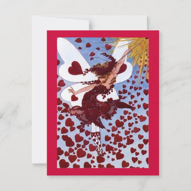 Hearts Fairy Inbjudningar (Framsida)