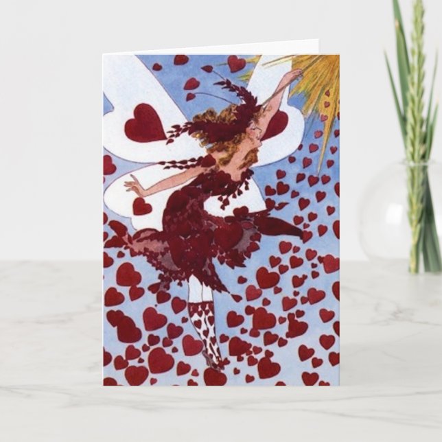 Hearts Fairy Kort (Framsida)