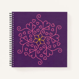 Hearts & Flowers Mandala-Inspired