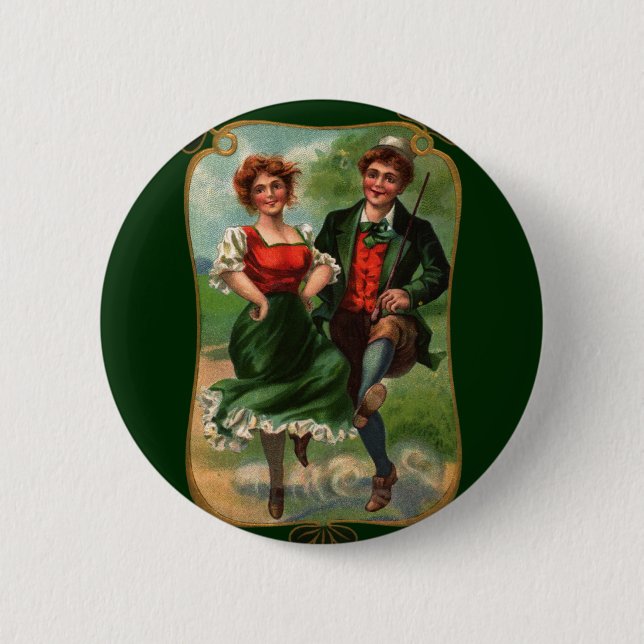 Hearts Fullt of Joy Button Knapp (Framsida)