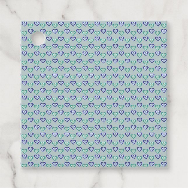 Hearts Gåvor Etiketter (Framsida)