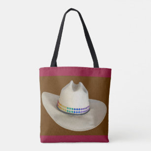 Hearts Hat Bandana Western in red Tygkasse