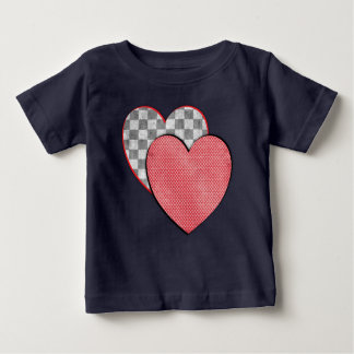 Hearts Infant Organic Creeper Tee