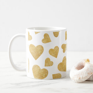 Hearts Juxtaposed Kaffemugg