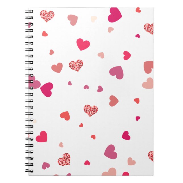 Hearts - kärlek anteckningsbok (Framsidan)