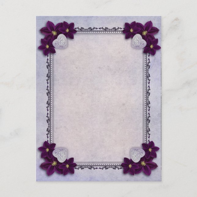 Hearts Kärlek Date Personalize Destiny's Destiny Vykort (Framsida)