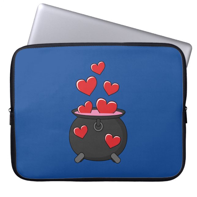 Hearts Kärlek Potion Laptop Fodral (Framsidan)