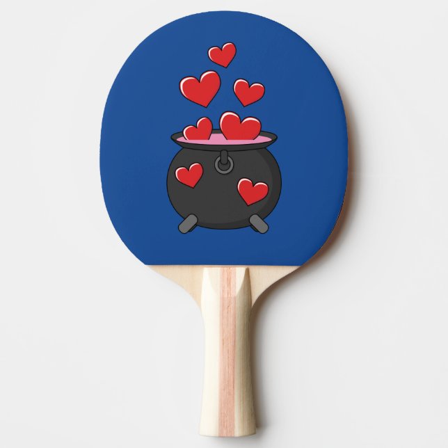 Hearts Kärlek Potion Pingisracket (Framsidan)