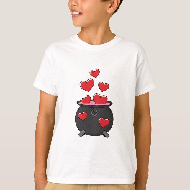 Hearts Kärlek Potion T Shirt (Framsida)