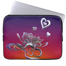Hearts Laptop sleeve skönhet