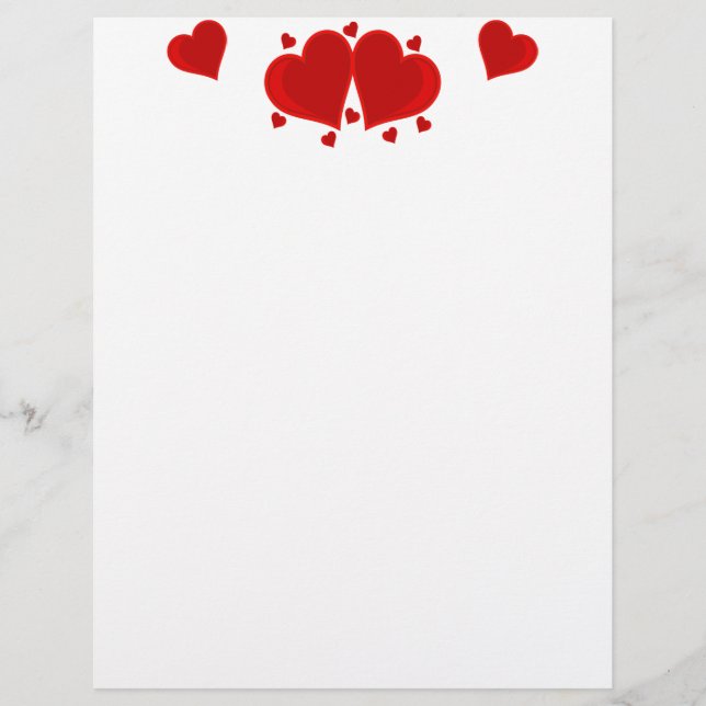Hearts Letterhead (Framsida)