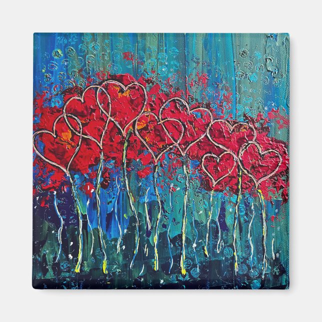 Hearts magnet (Framsidan)