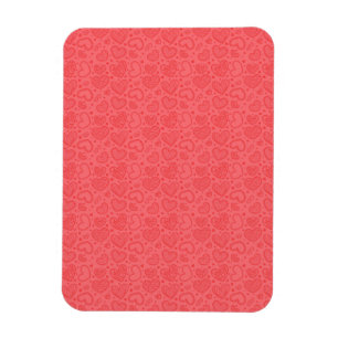 Hearts Magnet Kärlek Red