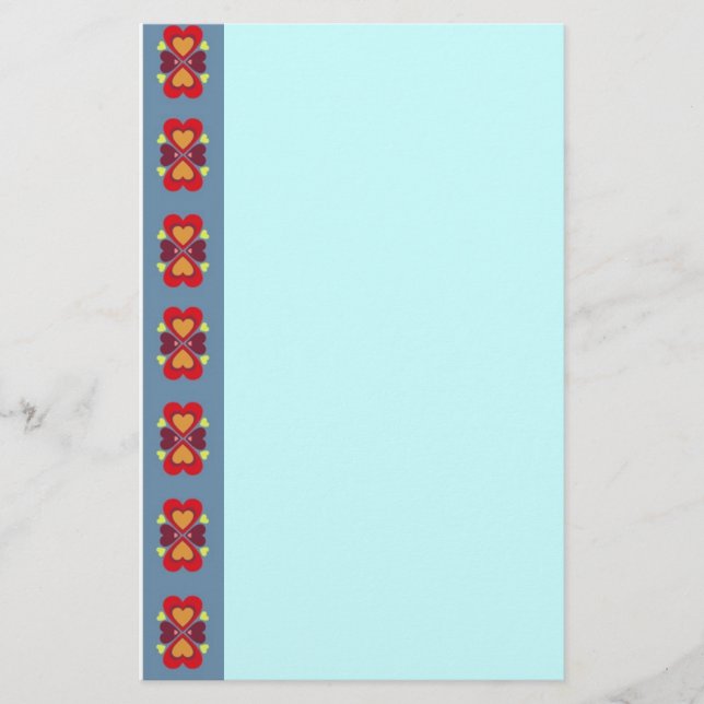 Hearts-mall Brevpapper (Framsida)