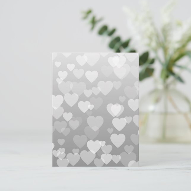 Hearts Mönster 17 Vykort (Stående Fram)