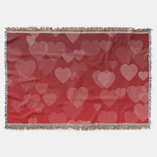 Hearts Mönster 19 Filt (Framsidan)