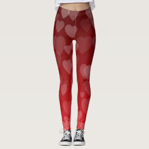 Hearts Mönster 19 Leggings