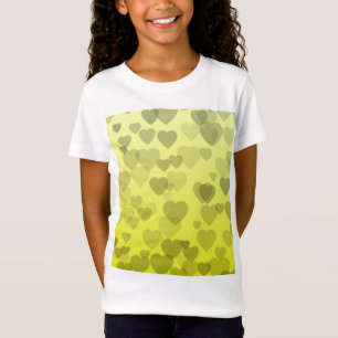 Hearts Mönster 22 T Shirt